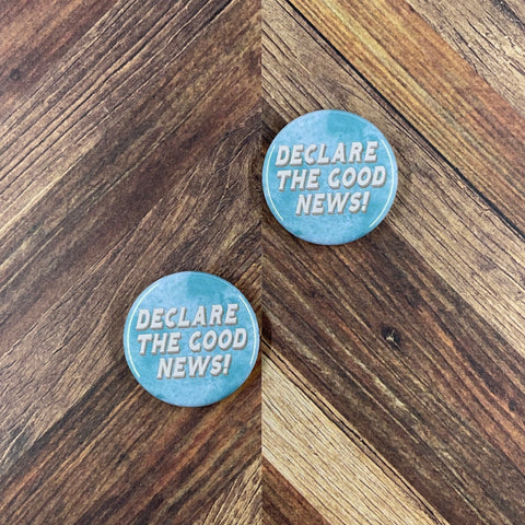 2024 Declare the Good News JW Convention Gifts Special Convention 2024 Vintage Button Pin Gifts Magnet