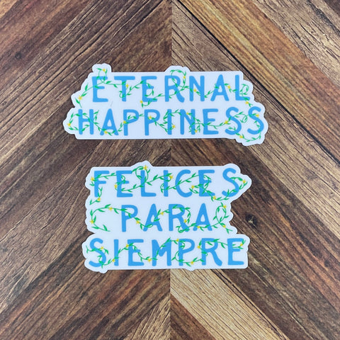 2026 Eternal Happiness International Convention Waterproof Sticker Gift