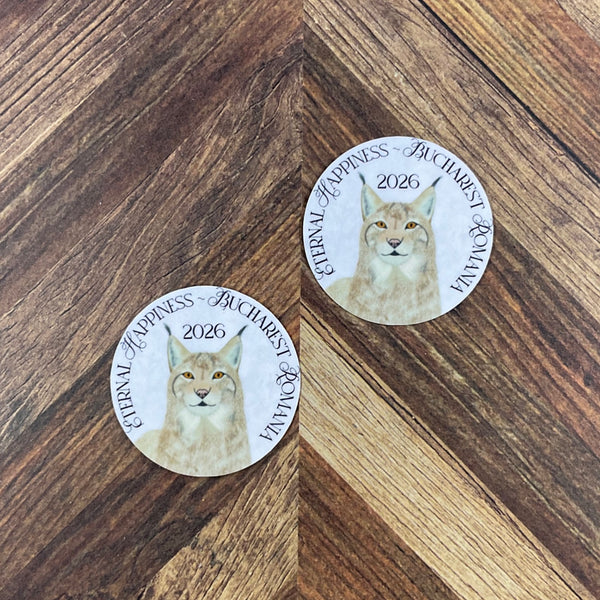 JW International Convention 2026 Bucharest Romania Eternal Happiness Waterproof Sticker Convention Gift