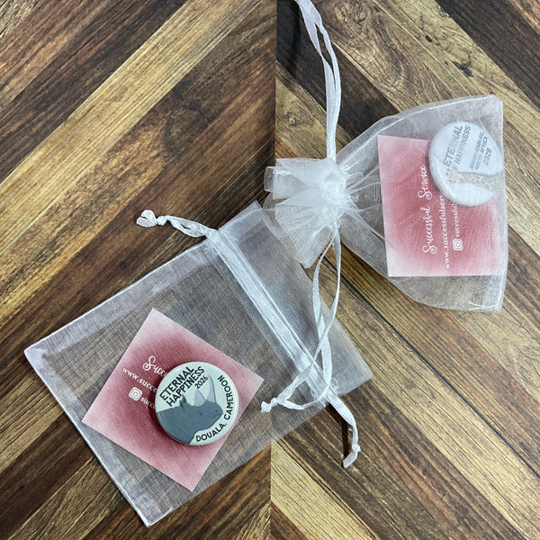 JW International Convention 2026 Douala Cameroon Eternal Happiness 1.25" Button Pins or Magnets