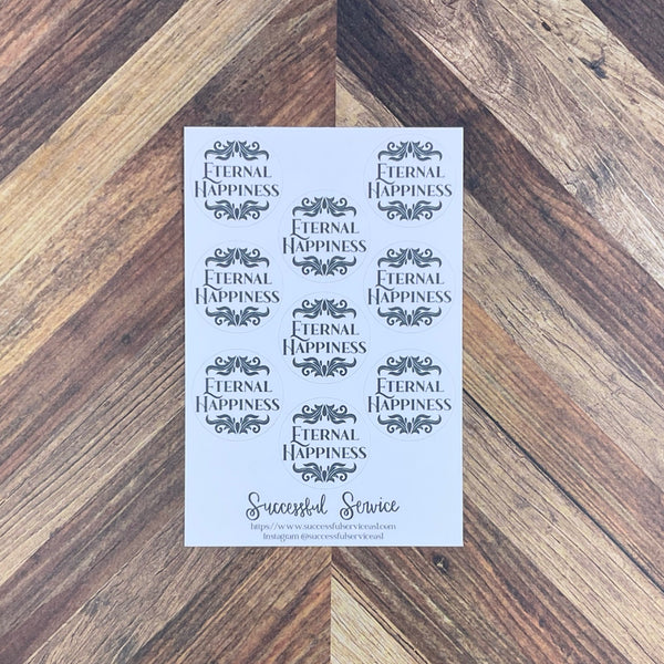 JW International Convention 2026 Eternal Happiness Sticker Sheet Convention Gift