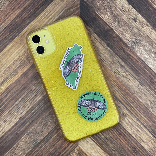 JW International Convention 2026 Kaohsiung Taiwan Eternal Happiness Waterproof Sticker Convention Gift