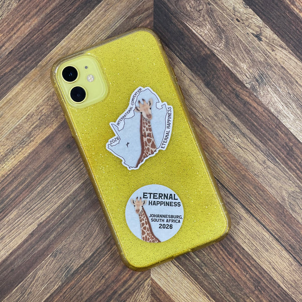 JW International Convention 2026 Johannesburg South Africa Eternal Happiness Waterproof Sticker Convention Gift