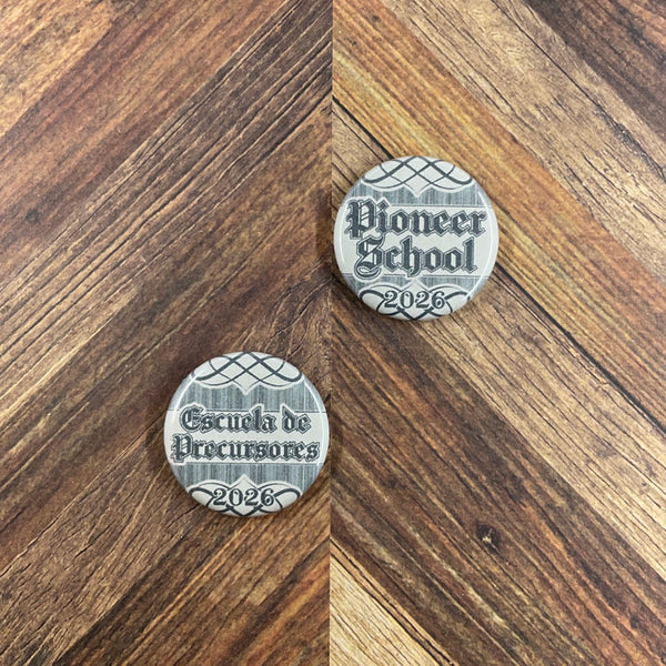 JW Magnets or Pins - Pioneer School 2026 - 1.25" Buttons