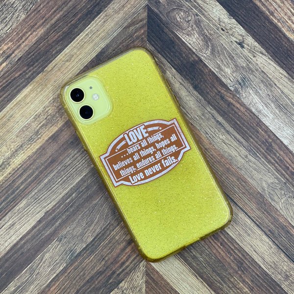 JW Stickers - Love Never Fails - Waterproof Sticker or Ultra Thin Magnet