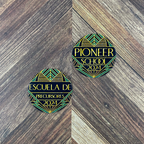 JW Stickers - Pioneer School 2024 - Waterproof Sticker or Ultra Thin Magnet