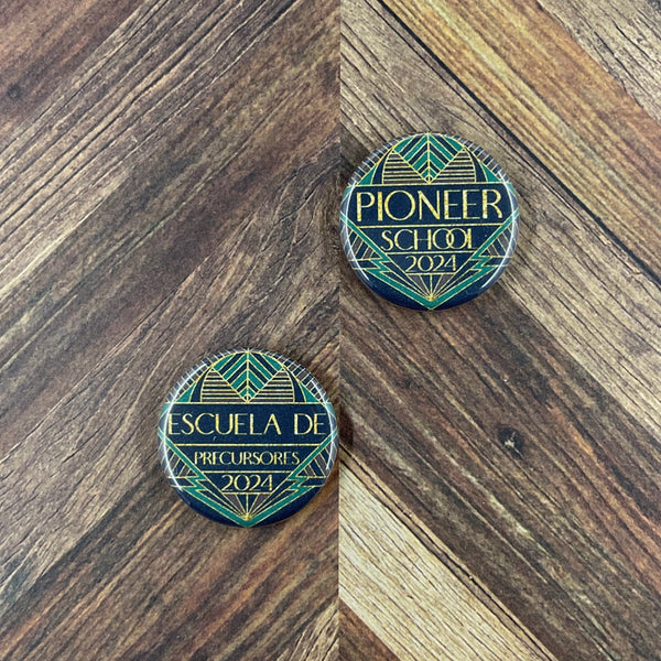 JW Magnets or Pins - Pioneer School 2024 - 1.25" Buttons