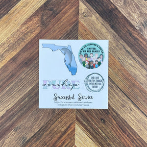 JW Special Convention 2025 Fort Lauderdale Florida Pure Worship Sticker Sheet Convention Gift