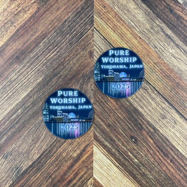 JW Special Convention 2025 Yokohama Japan Pure Worship Waterproof Sticker Convention Gift