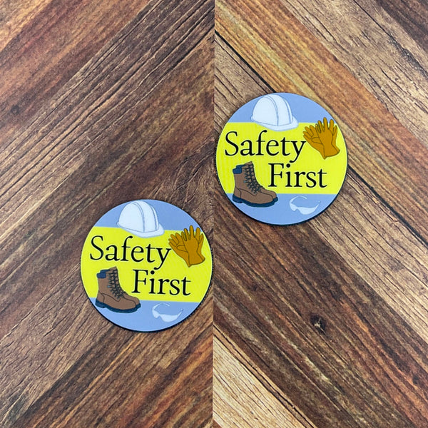 JW Stickers - Safety First - LDC Gift - Waterproof Sticker or Ultra Thin Magnet