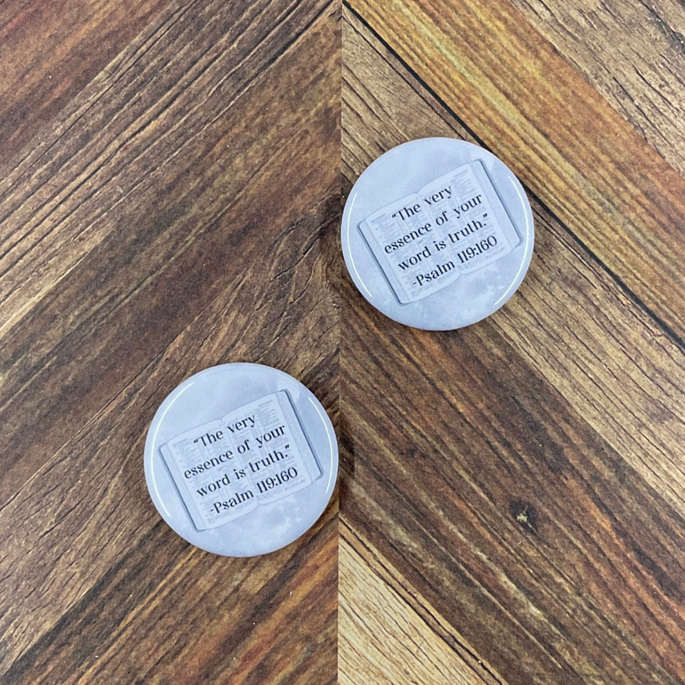 JW Magnets or Pins - The Very Essence of Your Word Is Truth - 1.25" Buttons